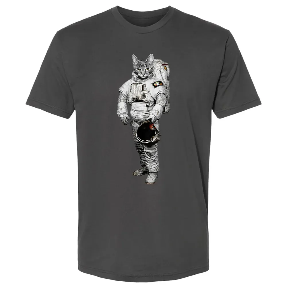 Space Cat   Gift for Cat Lovers Premium Unisex T-shirt - 8