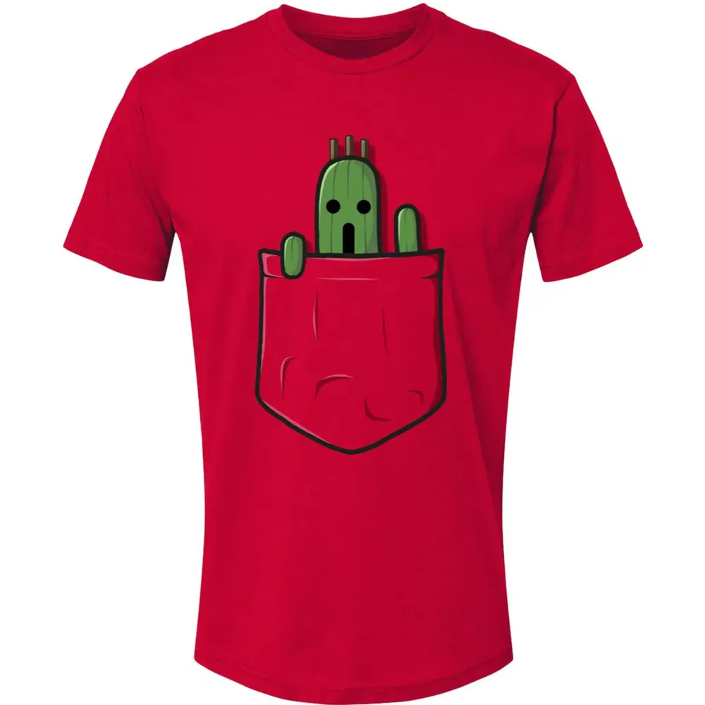 Fantasy Little Pocket Cactuar Premium Unisex T-shirt - 6