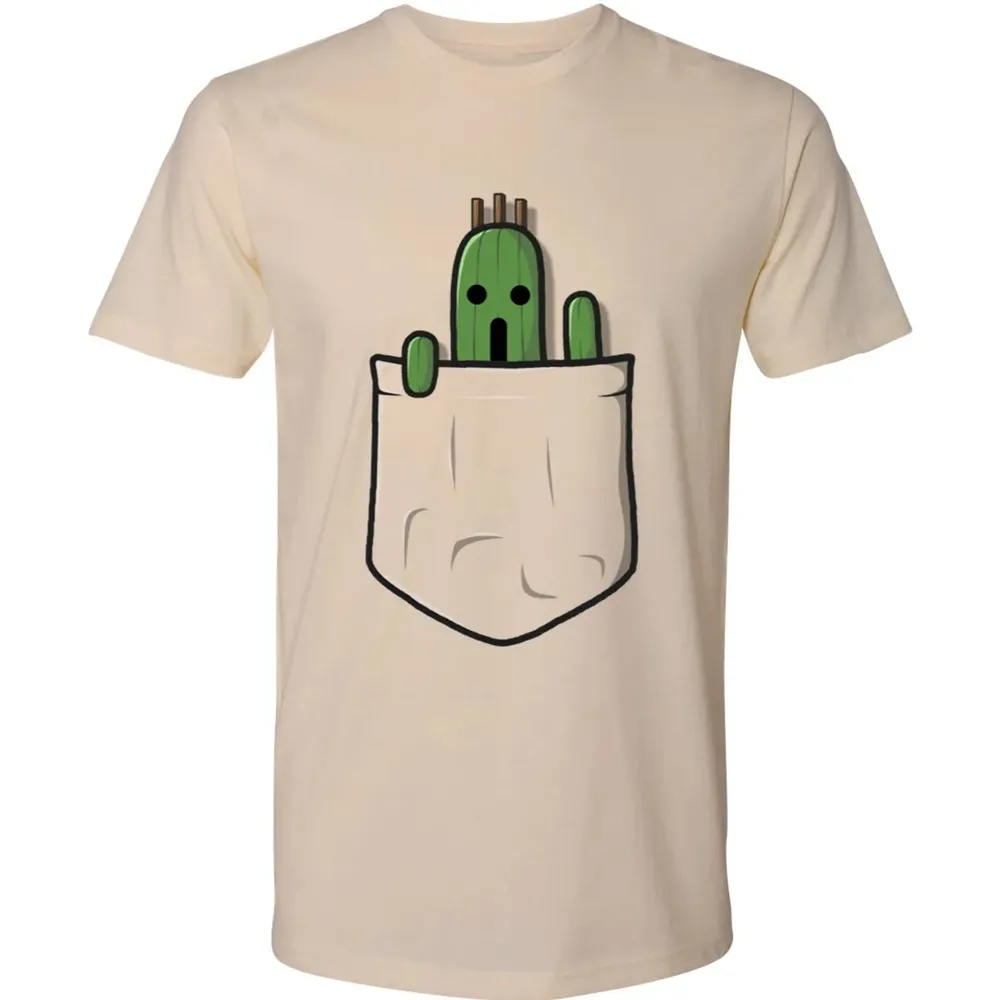 Fantasy Little Pocket Cactuar Premium Unisex T-shirt - 13