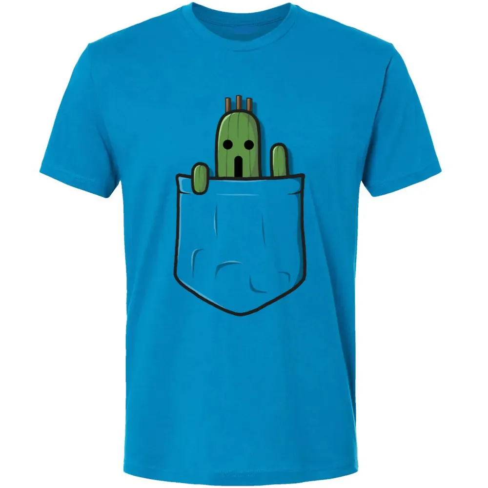 Fantasy Little Pocket Cactuar Premium Unisex T-shirt - 15
