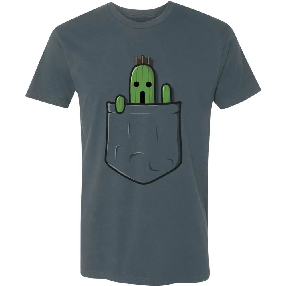 Fantasy Little Pocket Cactuar Premium Unisex T-shirt - 14