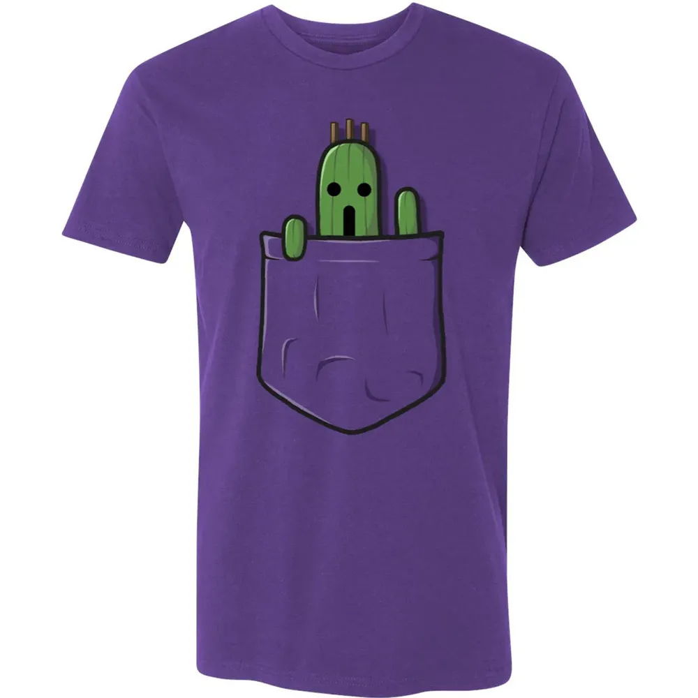 Fantasy Little Pocket Cactuar Premium Unisex T-shirt - 7