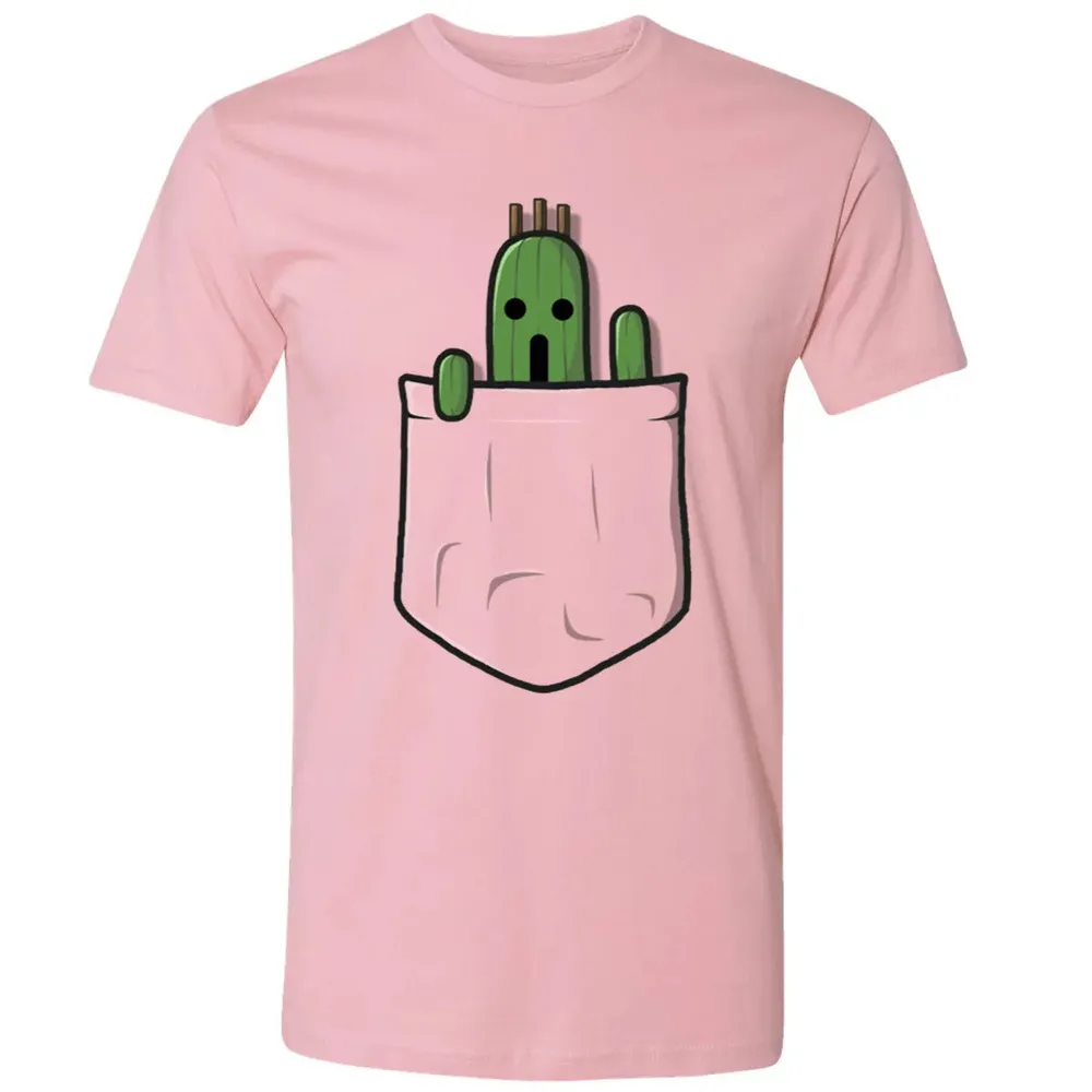 Fantasy Little Pocket Cactuar Premium Unisex T-shirt - 3