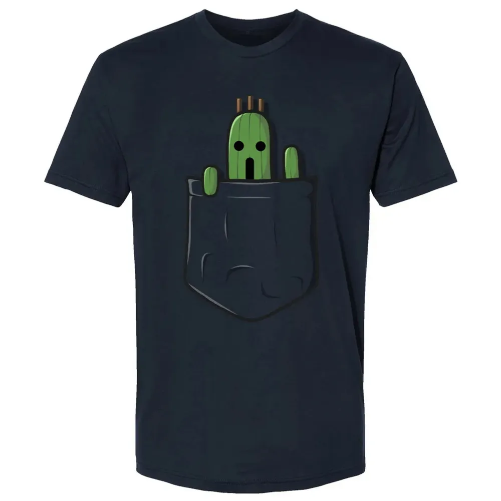 Fantasy Little Pocket Cactuar Premium Unisex T-shirt - 2