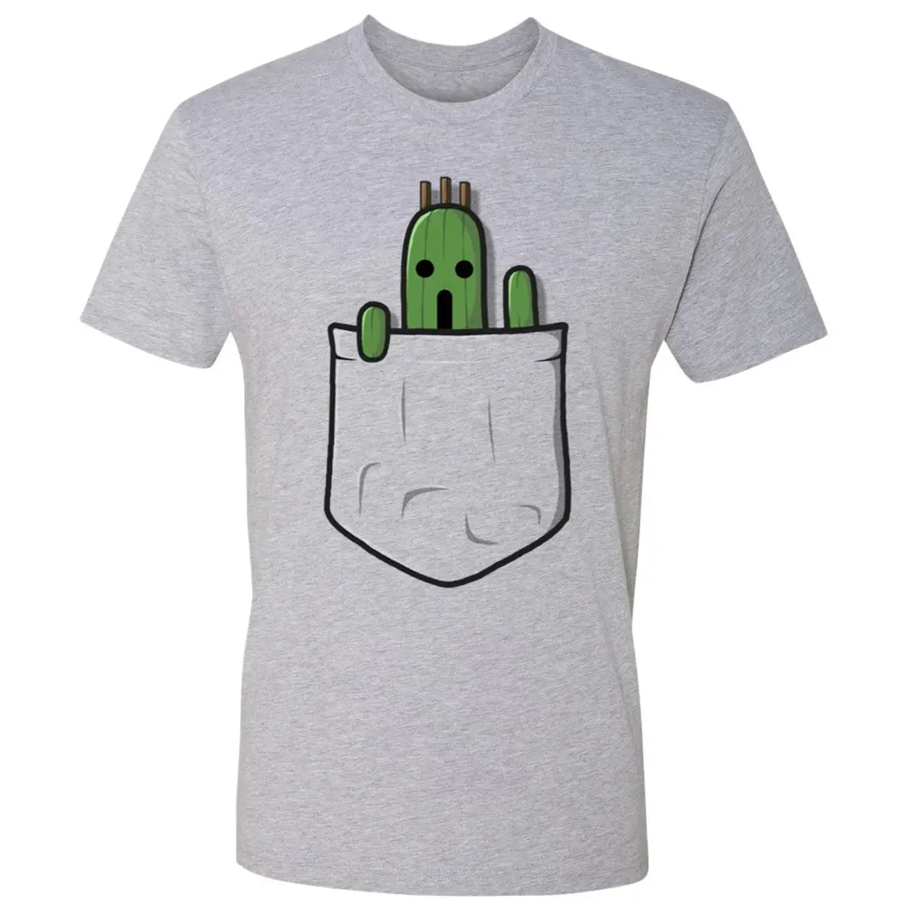 Fantasy Little Pocket Cactuar Premium Unisex T-shirt - 9