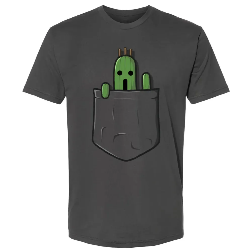 Fantasy Little Pocket Cactuar Premium Unisex T-shirt - 8