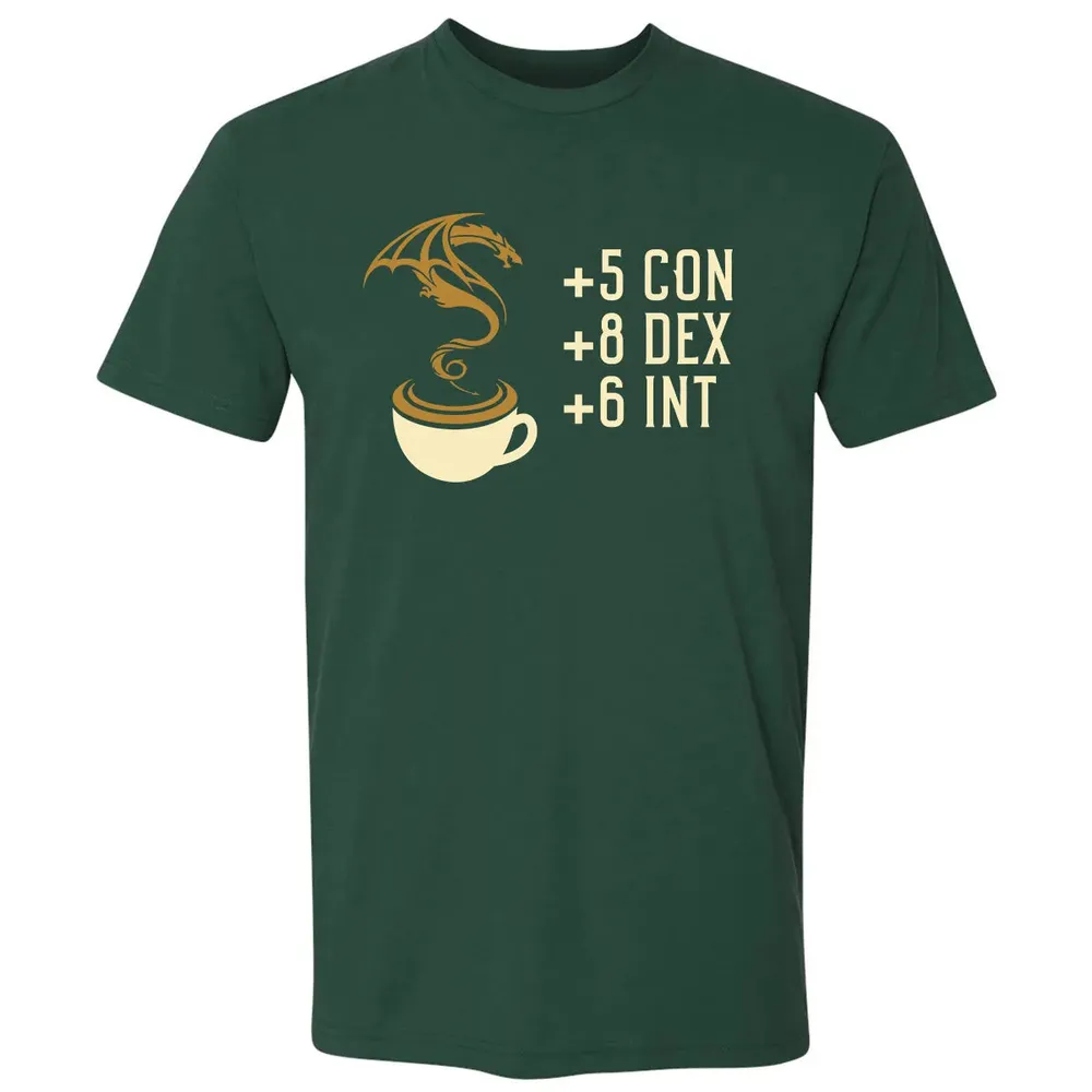 Coffee dragon Premium Unisex T-shirt - 12