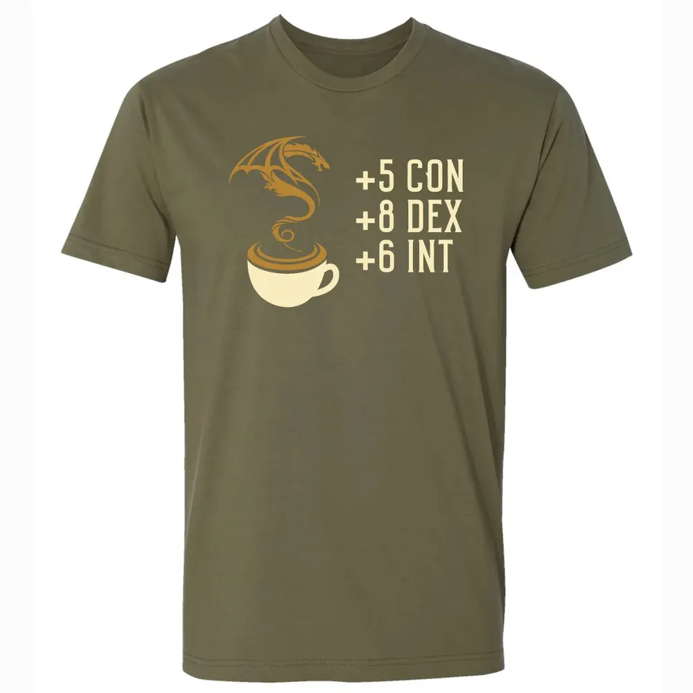 Coffee dragon Premium Unisex T-shirt - 5