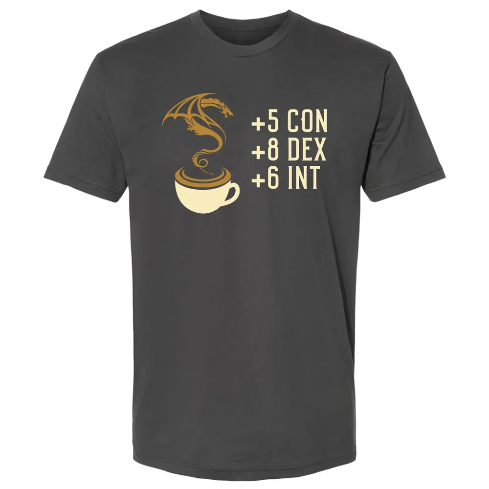 Coffee dragon Premium Unisex T-shirt - 8