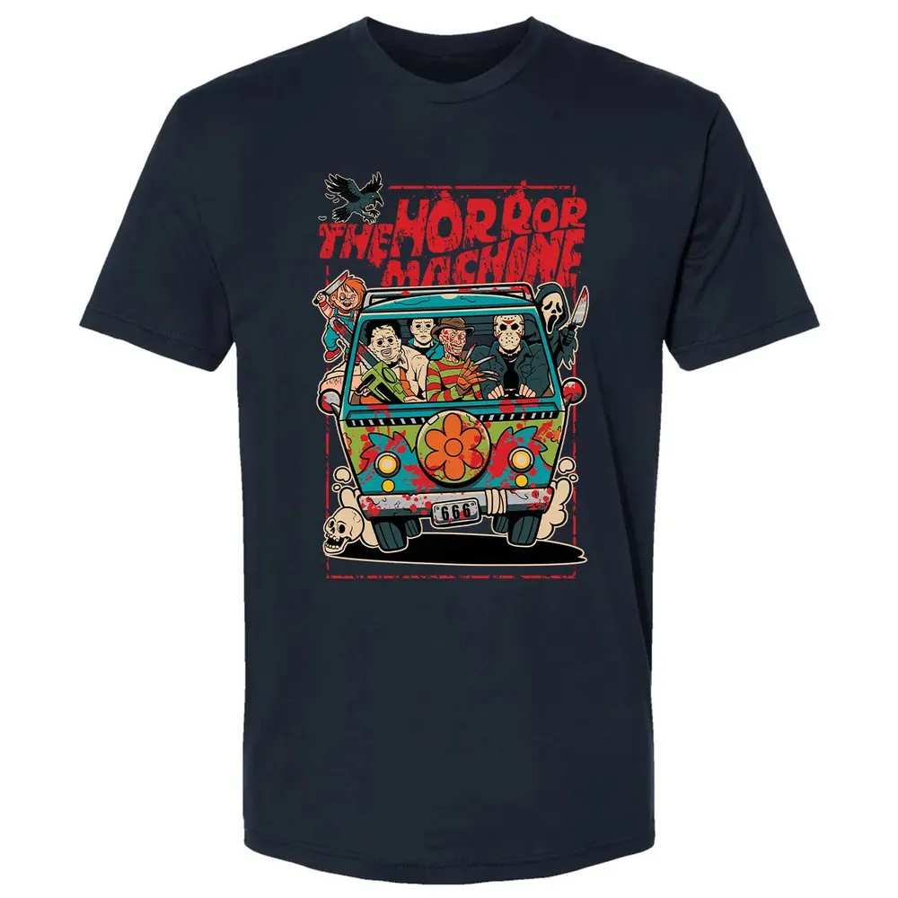 Horror Machine 666 Premium Unisex T-shirt - 2