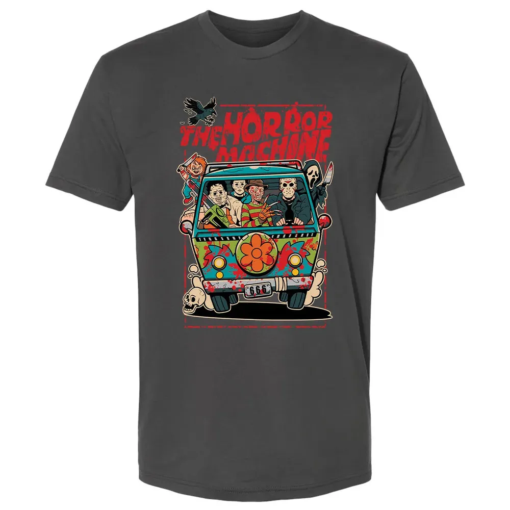 Horror Machine 666 Premium Unisex T-shirt - 8