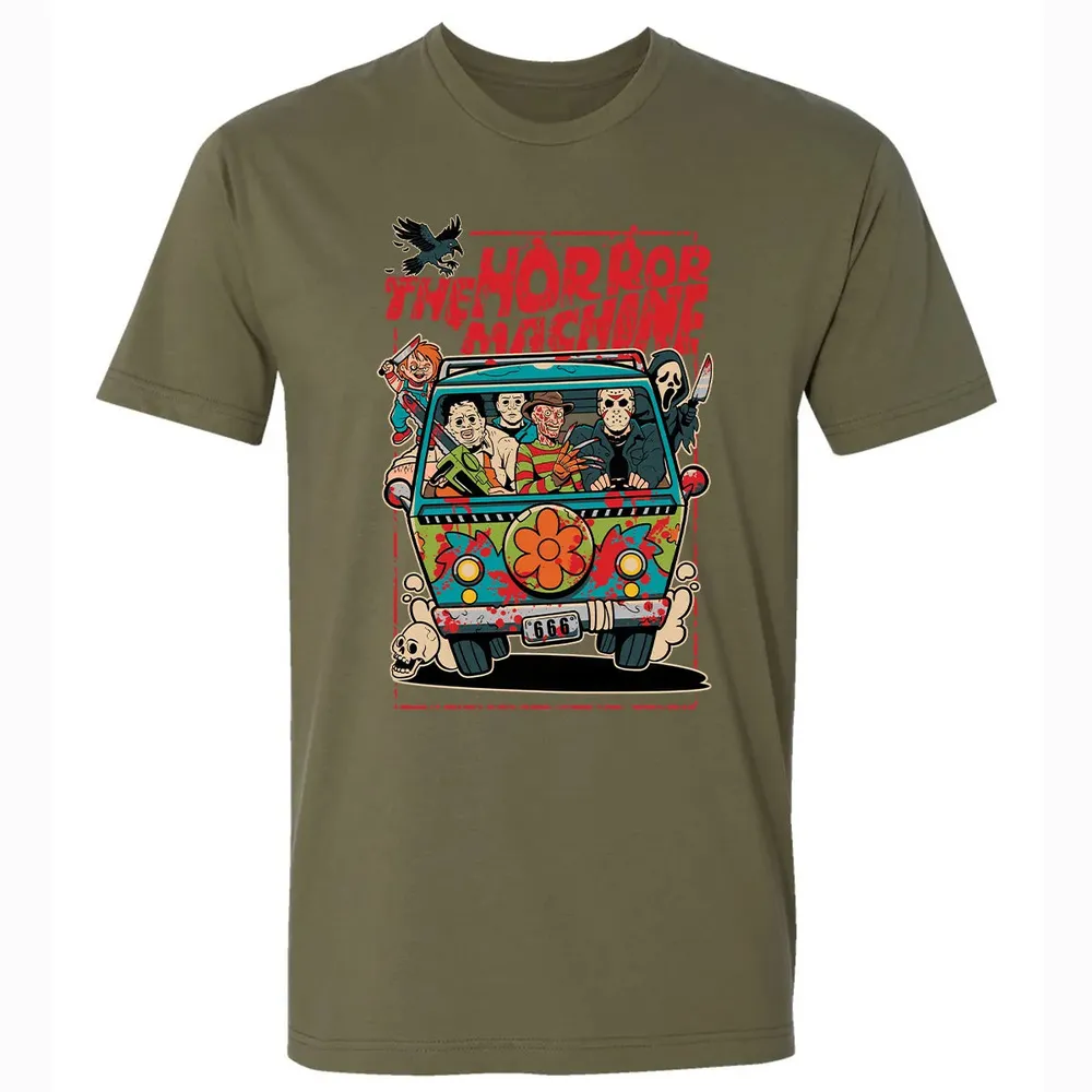 Horror Machine 666 Premium Unisex T-shirt - 5