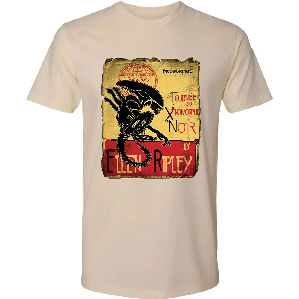 Tournee Du Xenomorphe Noir Premium Unisex T-shirt - 13