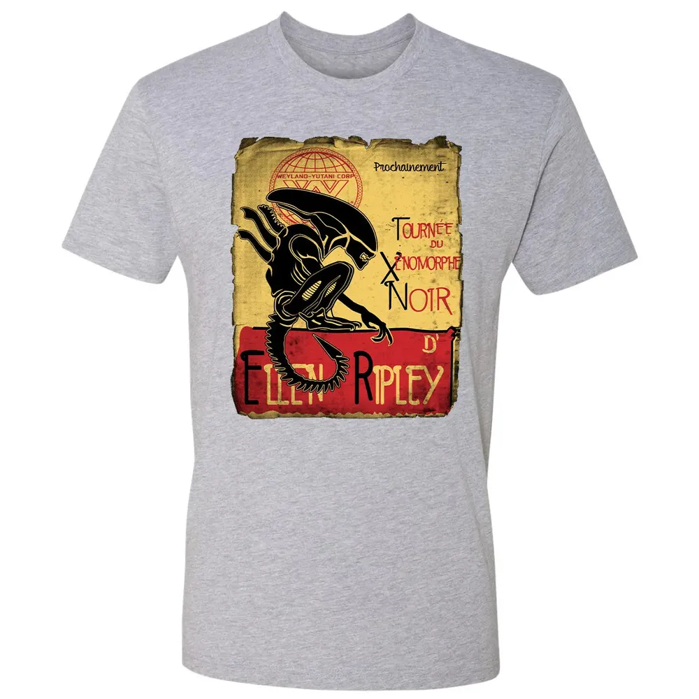 Tournee Du Xenomorphe Noir Premium Unisex T-shirt - 9