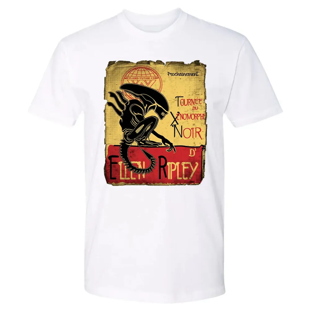 Tournee Du Xenomorphe Noir Premium Unisex T-shirt - 4