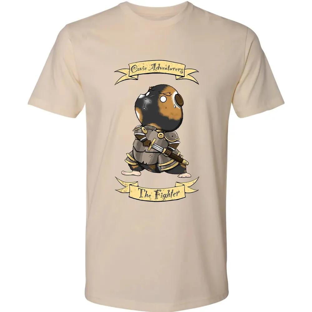 Cavie Adventurers - The Fighter Premium Unisex T-shirt - 13