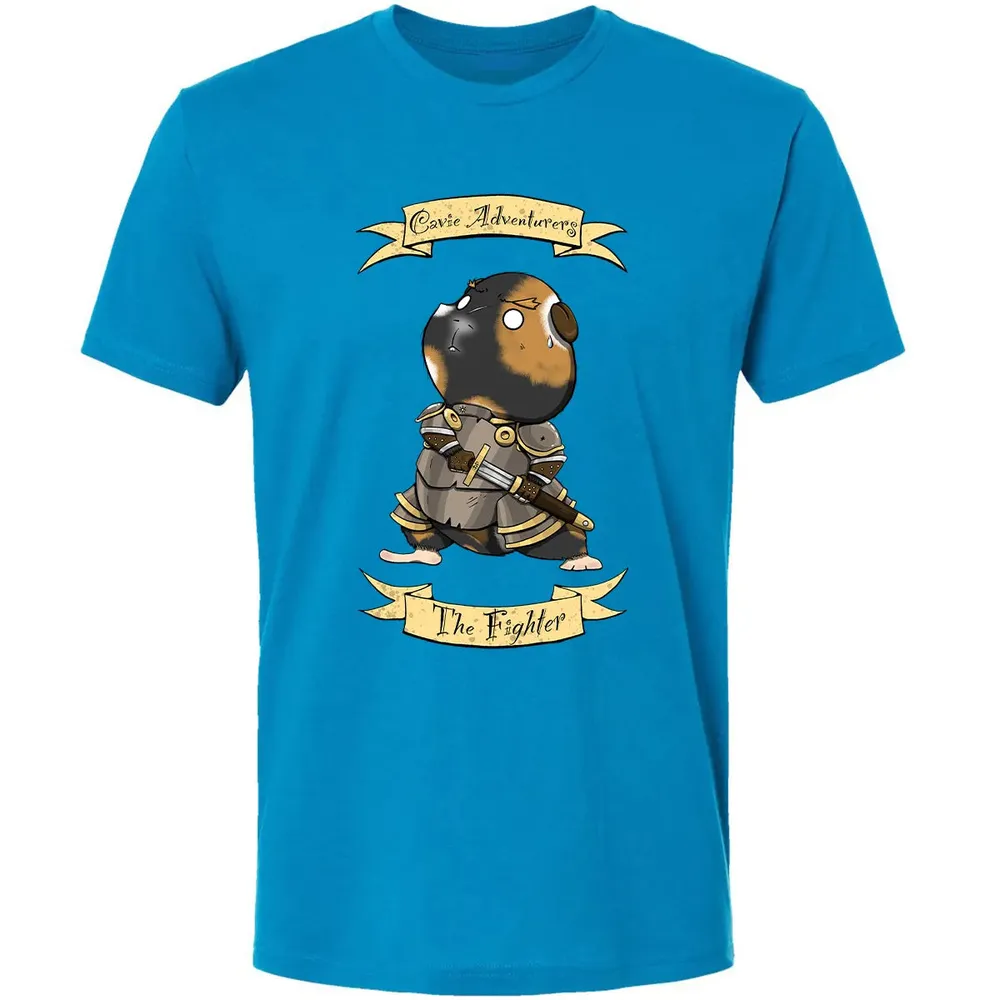 Cavie Adventurers - The Fighter Premium Unisex T-shirt - 15