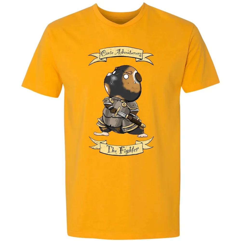 Cavie Adventurers - The Fighter Premium Unisex T-shirt - 11