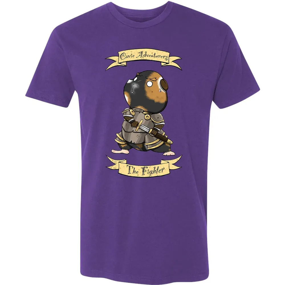 Cavie Adventurers - The Fighter Premium Unisex T-shirt - 7