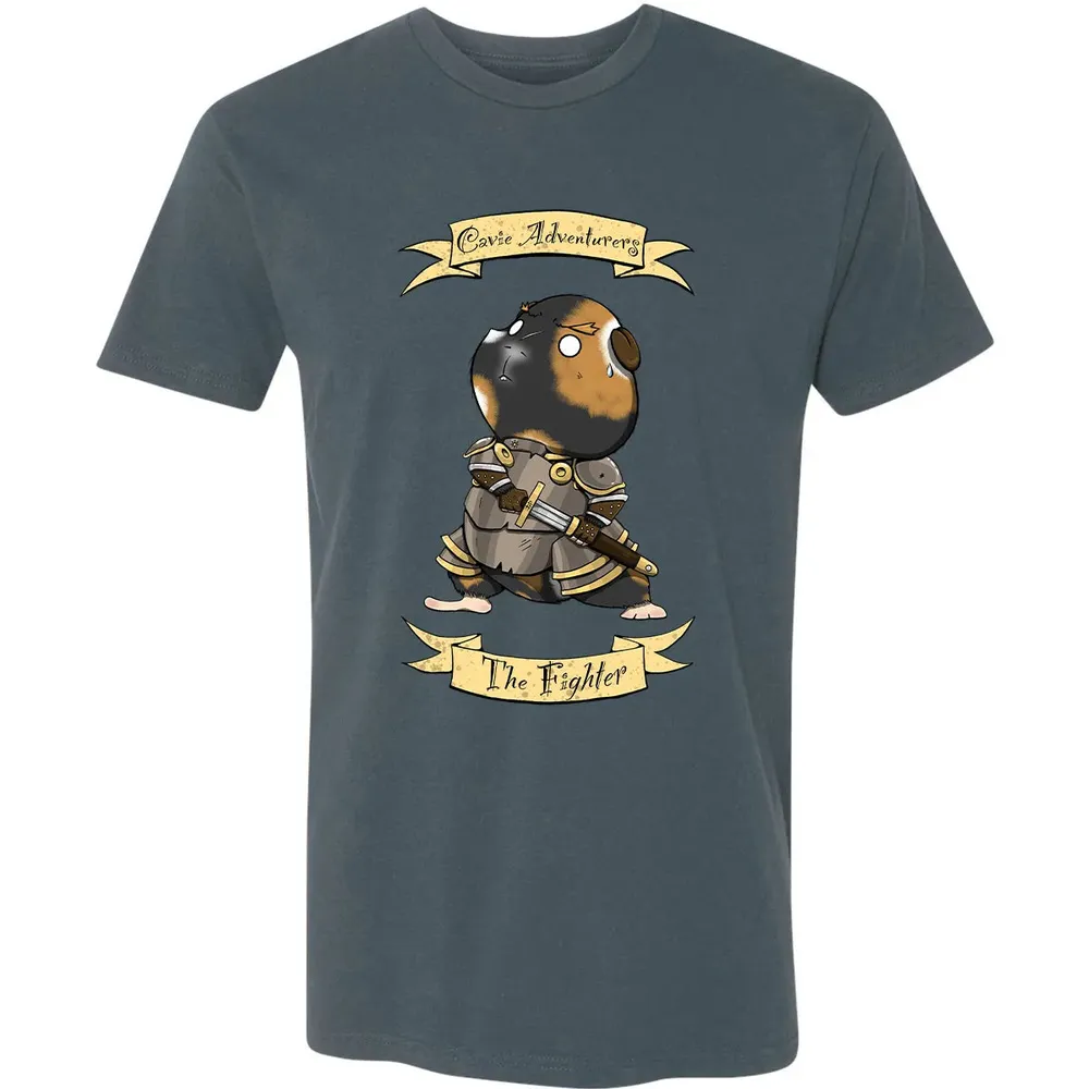 Cavie Adventurers - The Fighter Premium Unisex T-shirt - 14