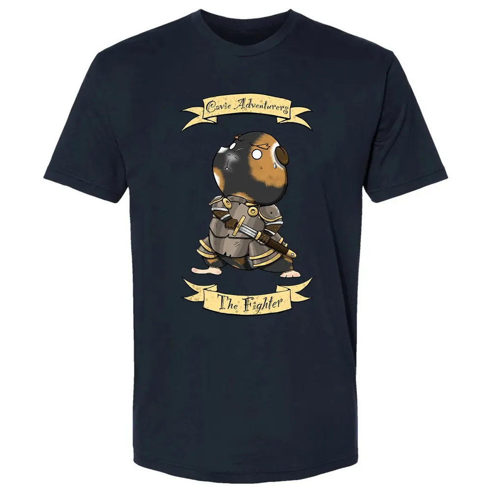 Cavie Adventurers - The Fighter Premium Unisex T-shirt - 2