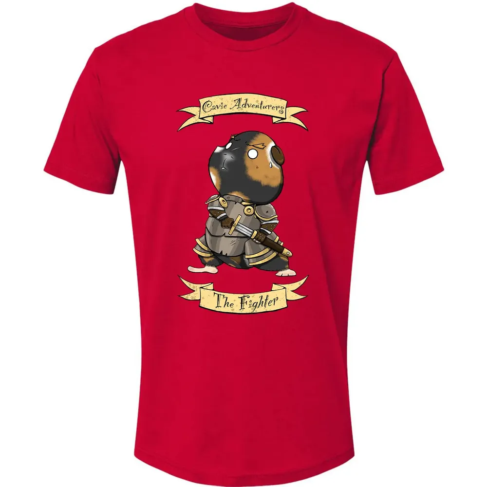 Cavie Adventurers - The Fighter Premium Unisex T-shirt - 6