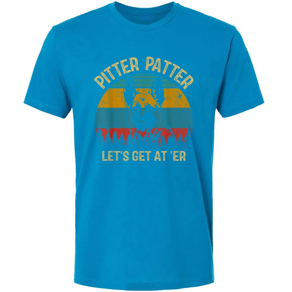 Funny Pitter Vintage Patter German Shepherd 2 Premium Unisex T-shirt - 15