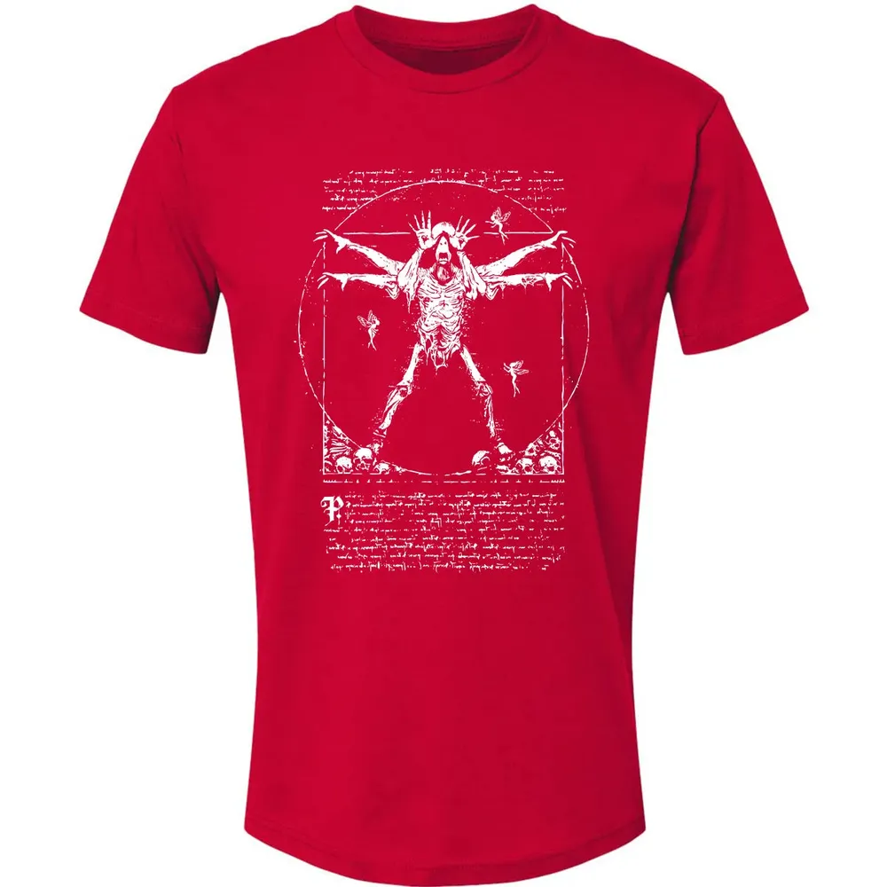 Vitruvian Pale Man Premium Unisex T-shirt - 6