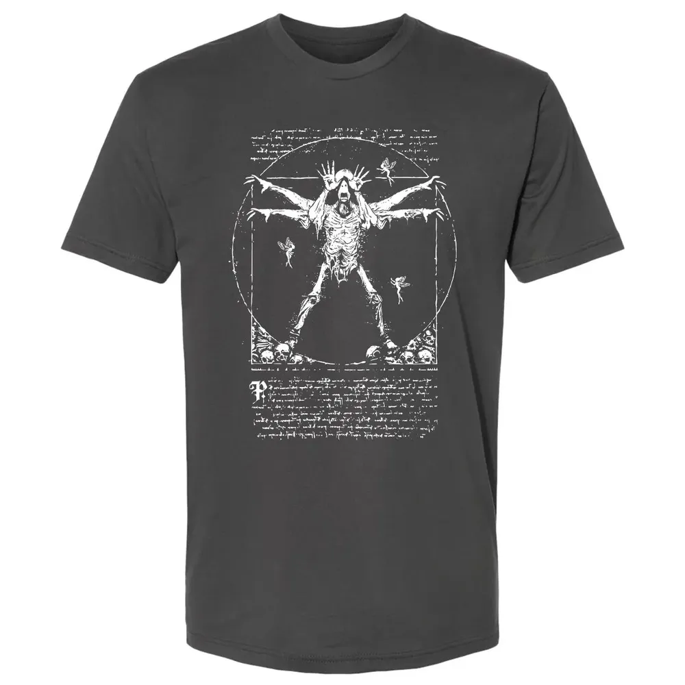 Vitruvian Pale Man Premium Unisex T-shirt - 8