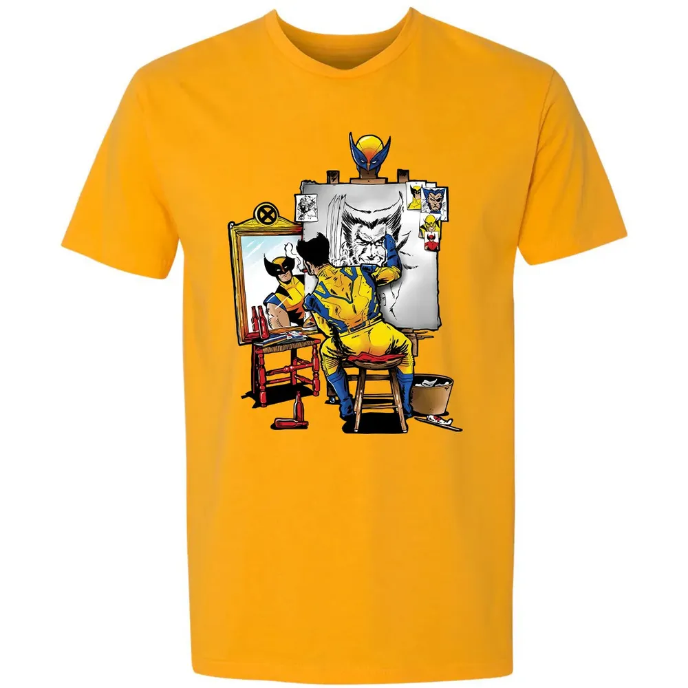 Snikt Portrait Premium Unisex T-shirt - 11