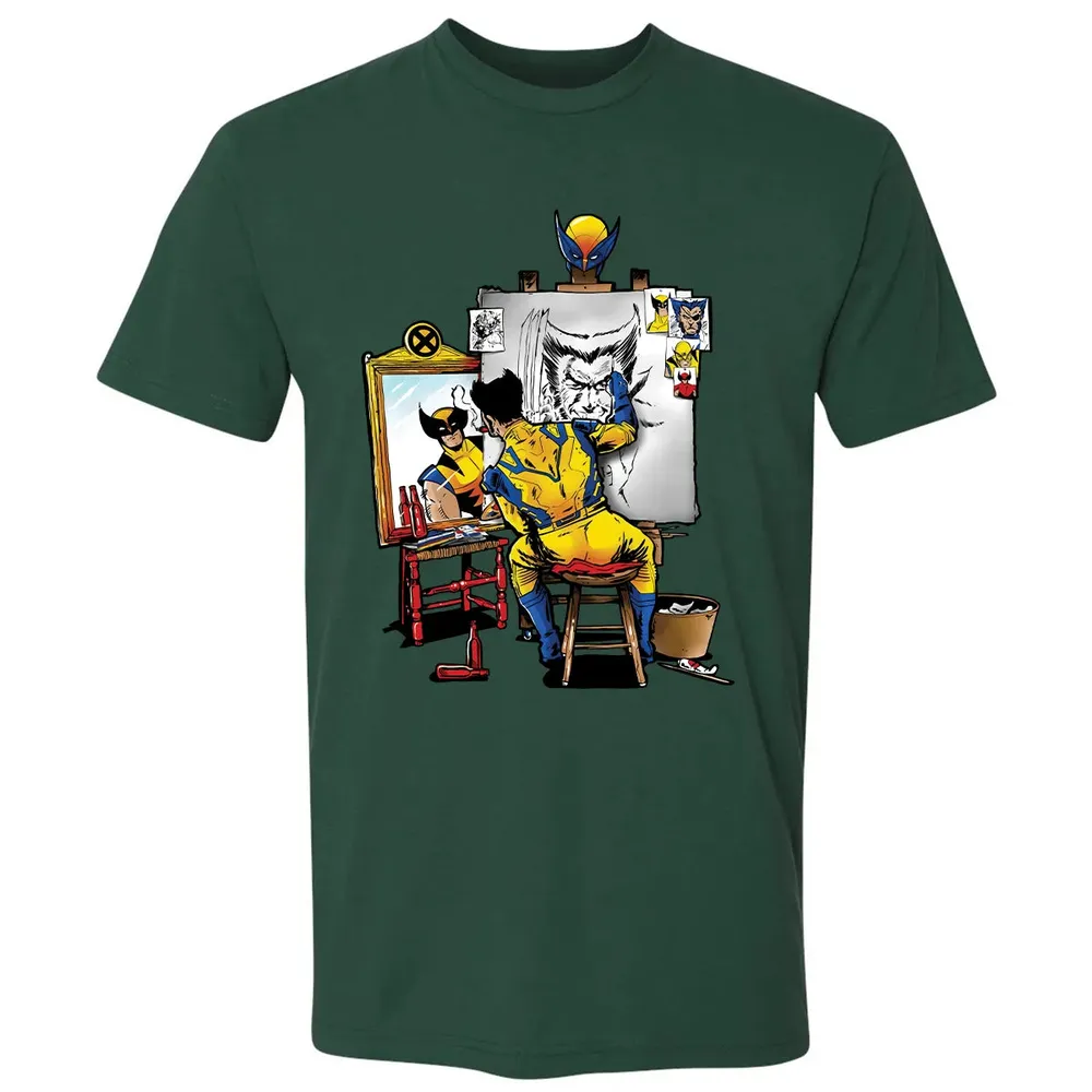 Snikt Portrait Premium Unisex T-shirt - 12
