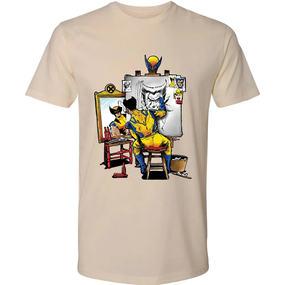 Snikt Portrait Premium Unisex T-shirt - 13
