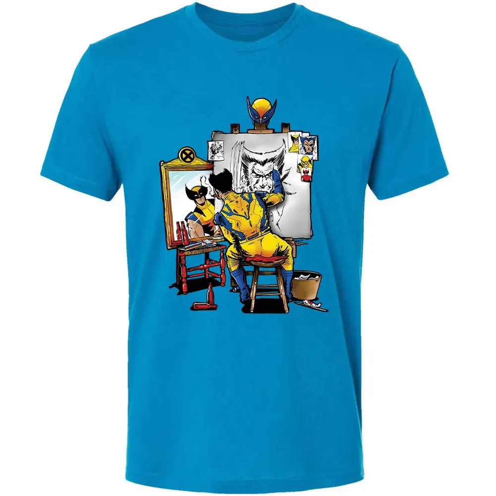 Snikt Portrait Premium Unisex T-shirt - 15