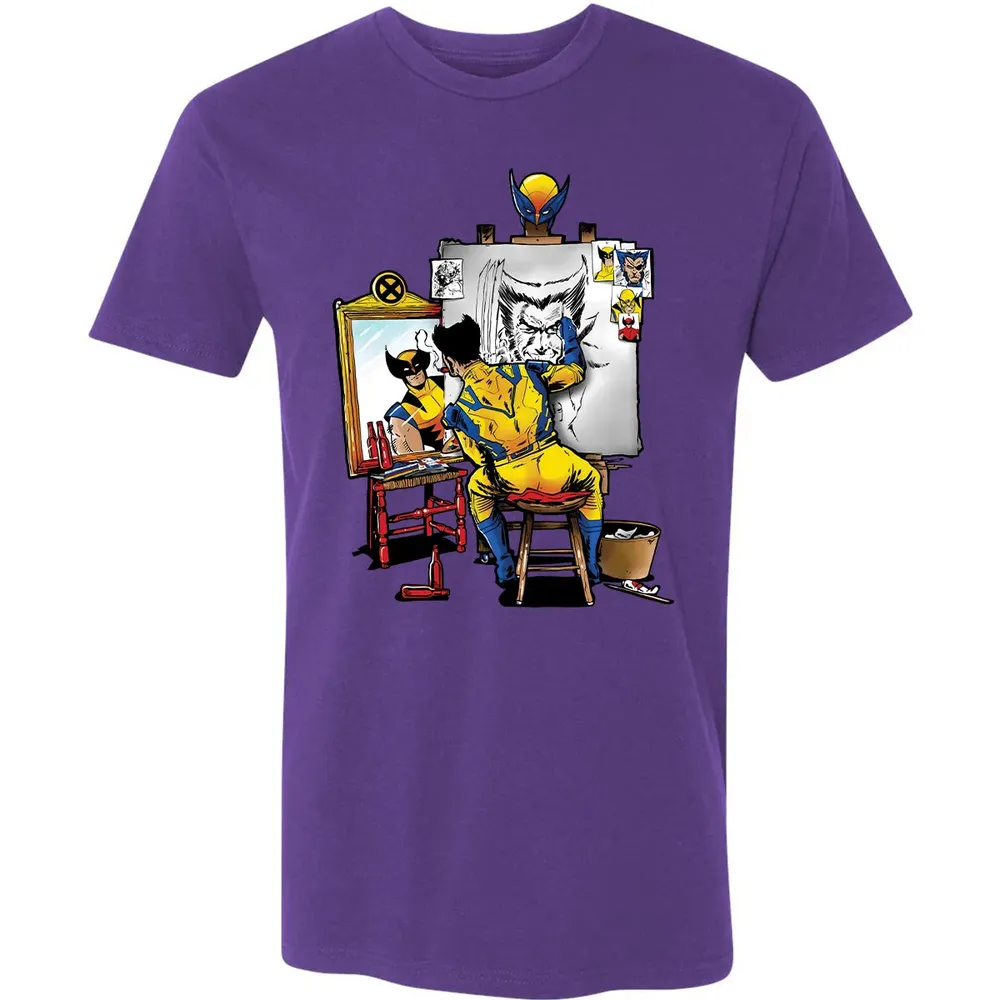 Snikt Portrait Premium Unisex T-shirt - 7