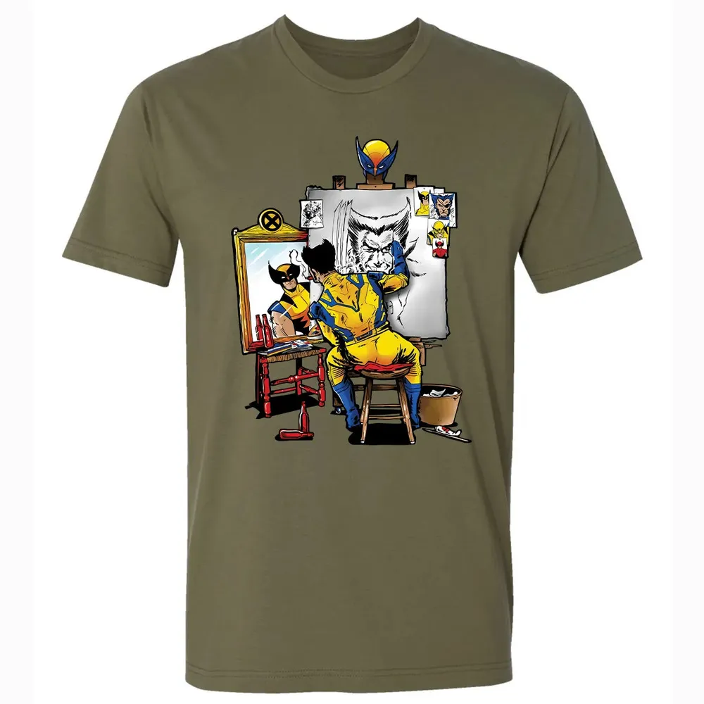 Snikt Portrait Premium Unisex T-shirt - 5