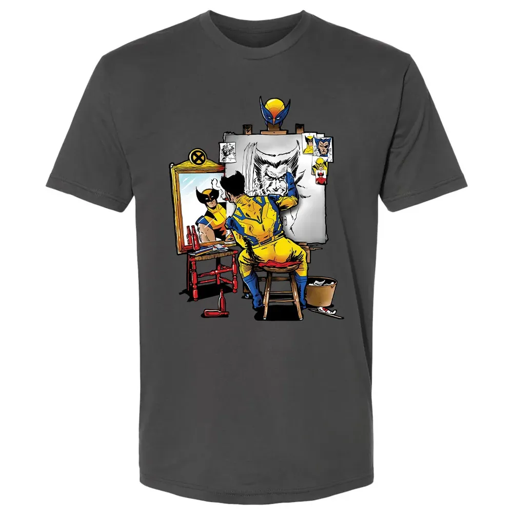 Snikt Portrait Premium Unisex T-shirt - 8