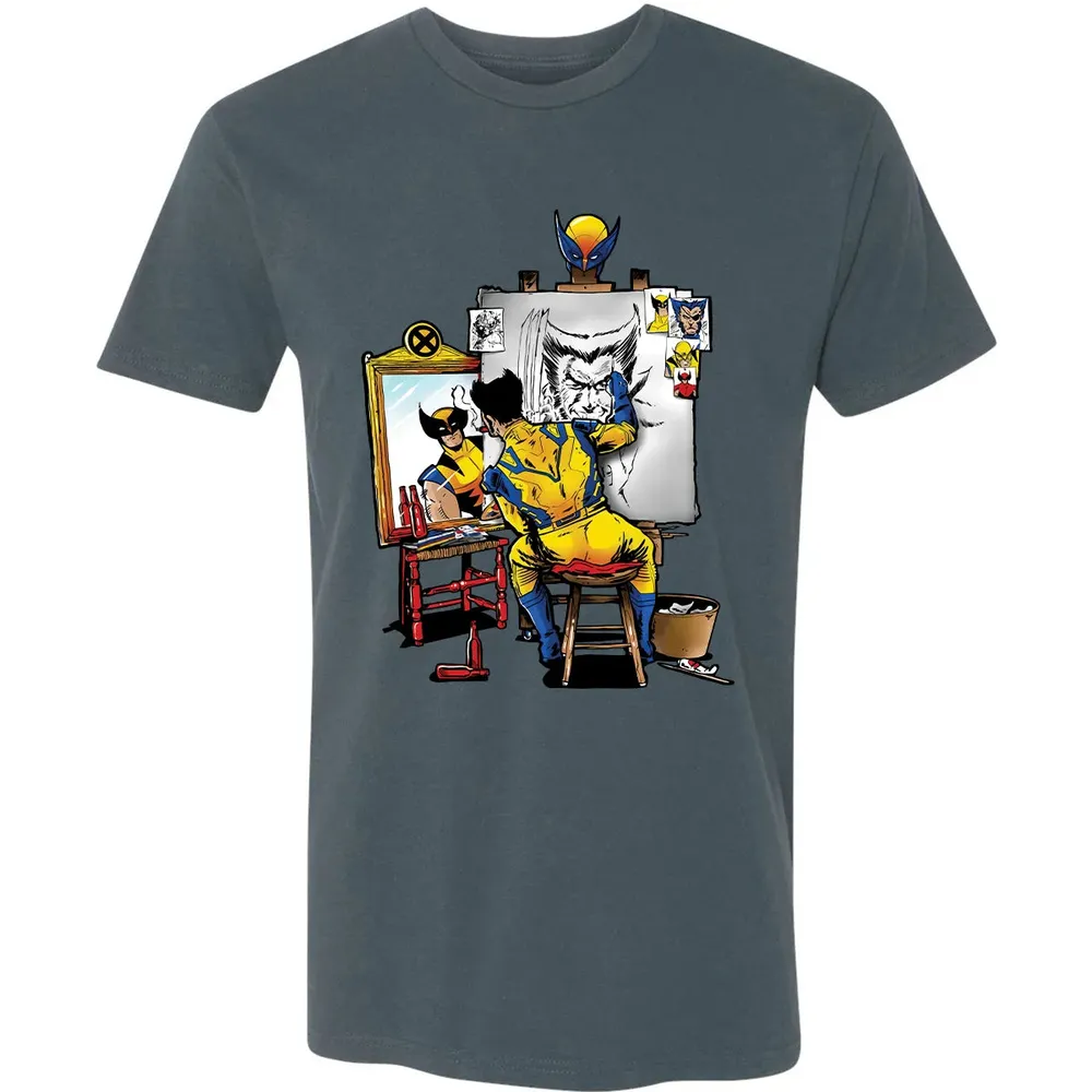 Snikt Portrait Premium Unisex T-shirt - 14