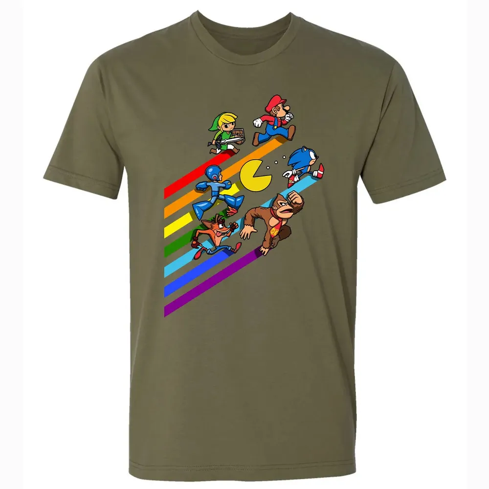 High Score Streak LGBT Premium Unisex T-shirt - 5