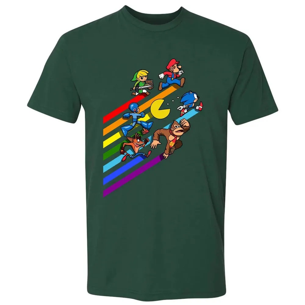 High Score Streak LGBT Premium Unisex T-shirt - 12