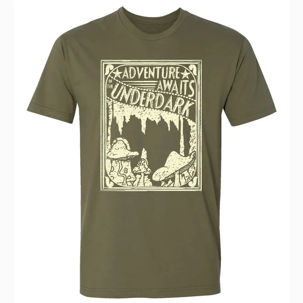 Adventure Awaits Underdark Premium Unisex T-shirt - 5