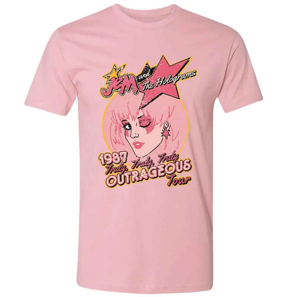 Jem and The Holograms Tour Premium Unisex T-shirt - 3