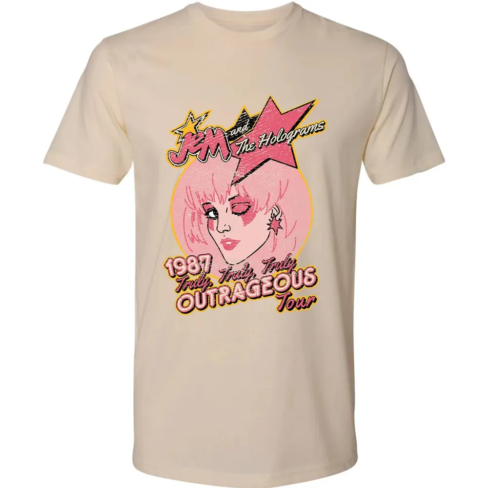 Jem and The Holograms Tour Premium Unisex T-shirt - 13