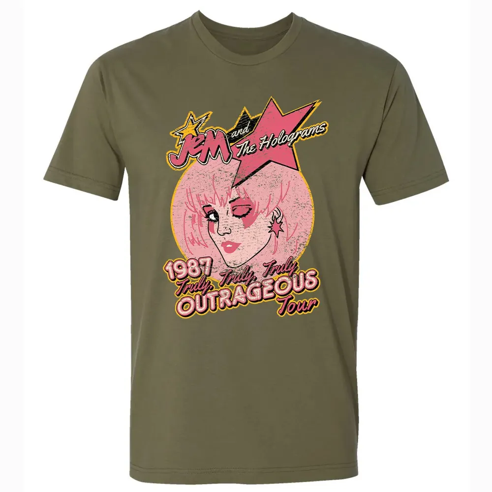 Jem and The Holograms Tour Premium Unisex T-shirt - 5