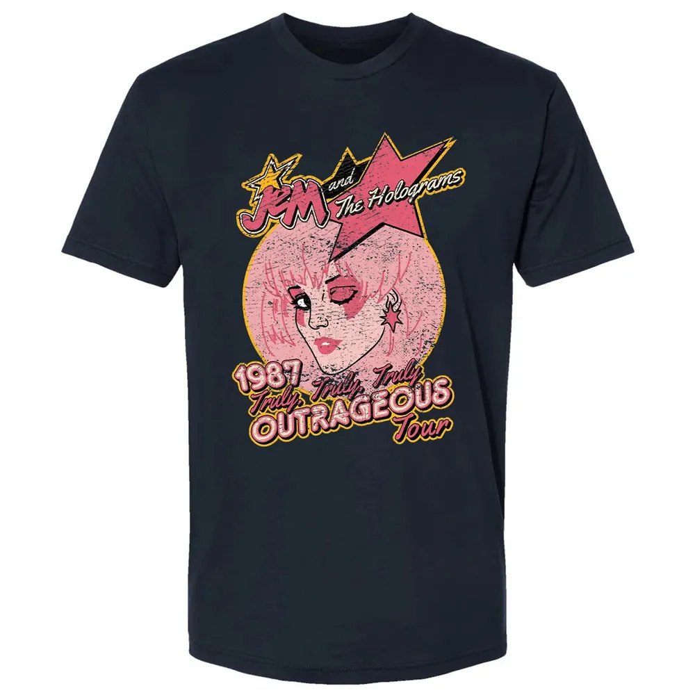 Jem and The Holograms Tour Premium Unisex T-shirt - 2