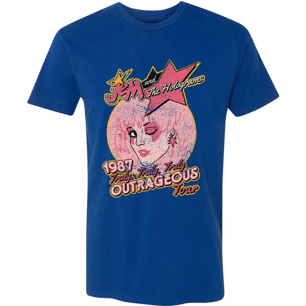 Jem and The Holograms Tour Premium Unisex T-shirt - 10