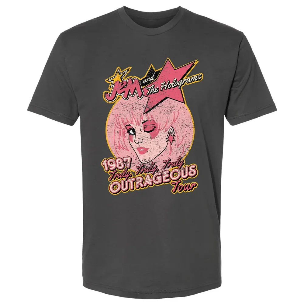 Jem and The Holograms Tour Premium Unisex T-shirt - 8