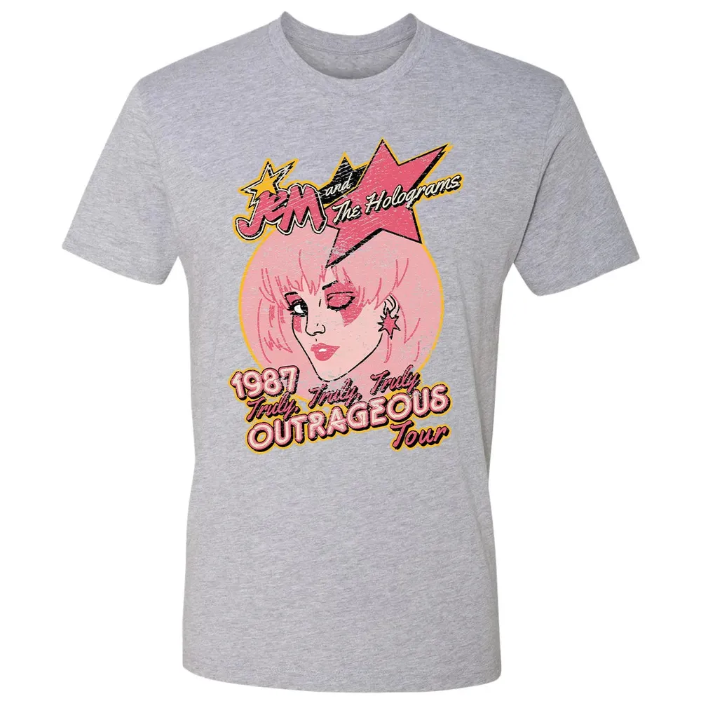 Jem and The Holograms Tour Premium Unisex T-shirt - 9