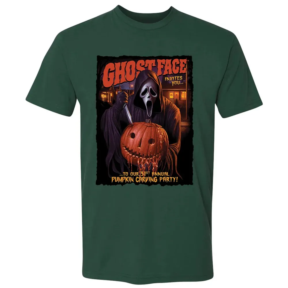 Pumpkin Carving Party Premium Unisex T-shirt - 12