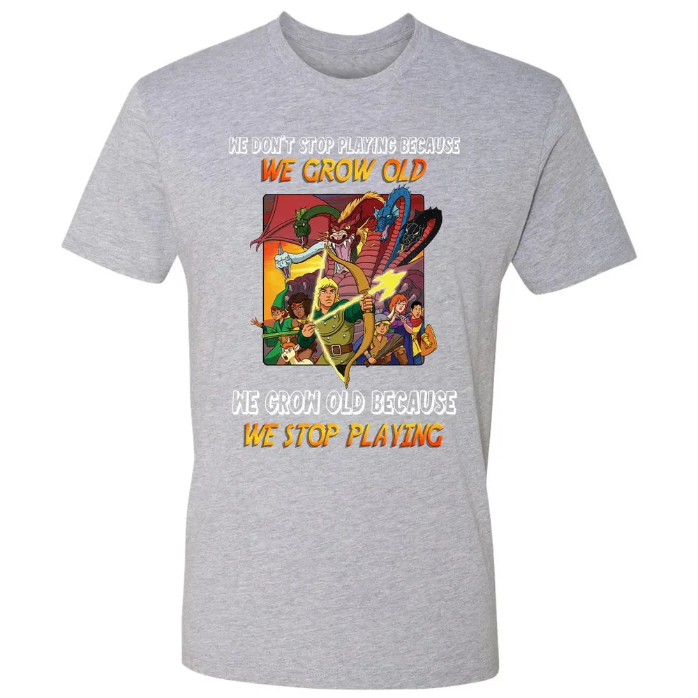 We Grow Old Because We Stop Playing Premium Unisex T-shirt - 9
