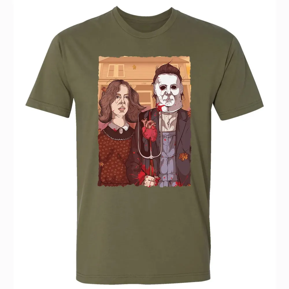 Halloween Gothic Premium Unisex T-shirt - 5